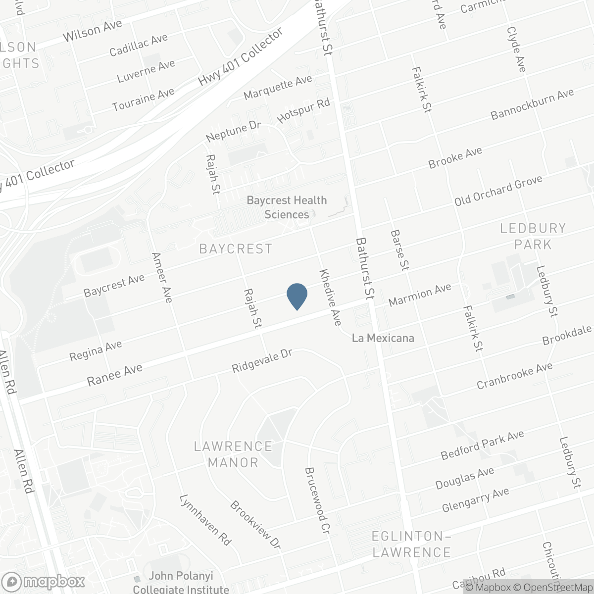 39 REGINA AVENUE, Toronto, Ontario M6A 1R4